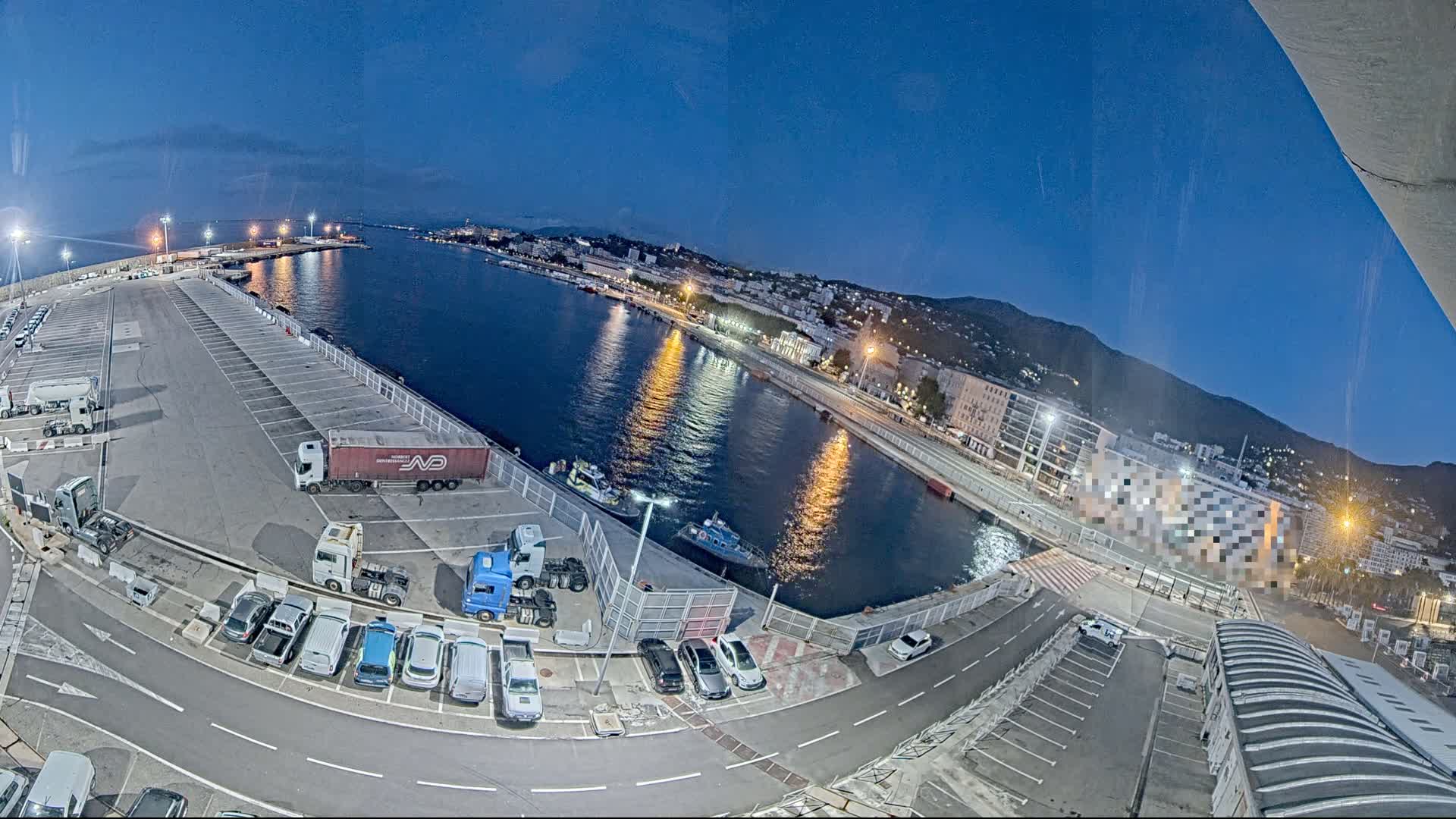 Port de Bastia Port & City Live Cam - Bastia, Haute-Corse, Corse, France