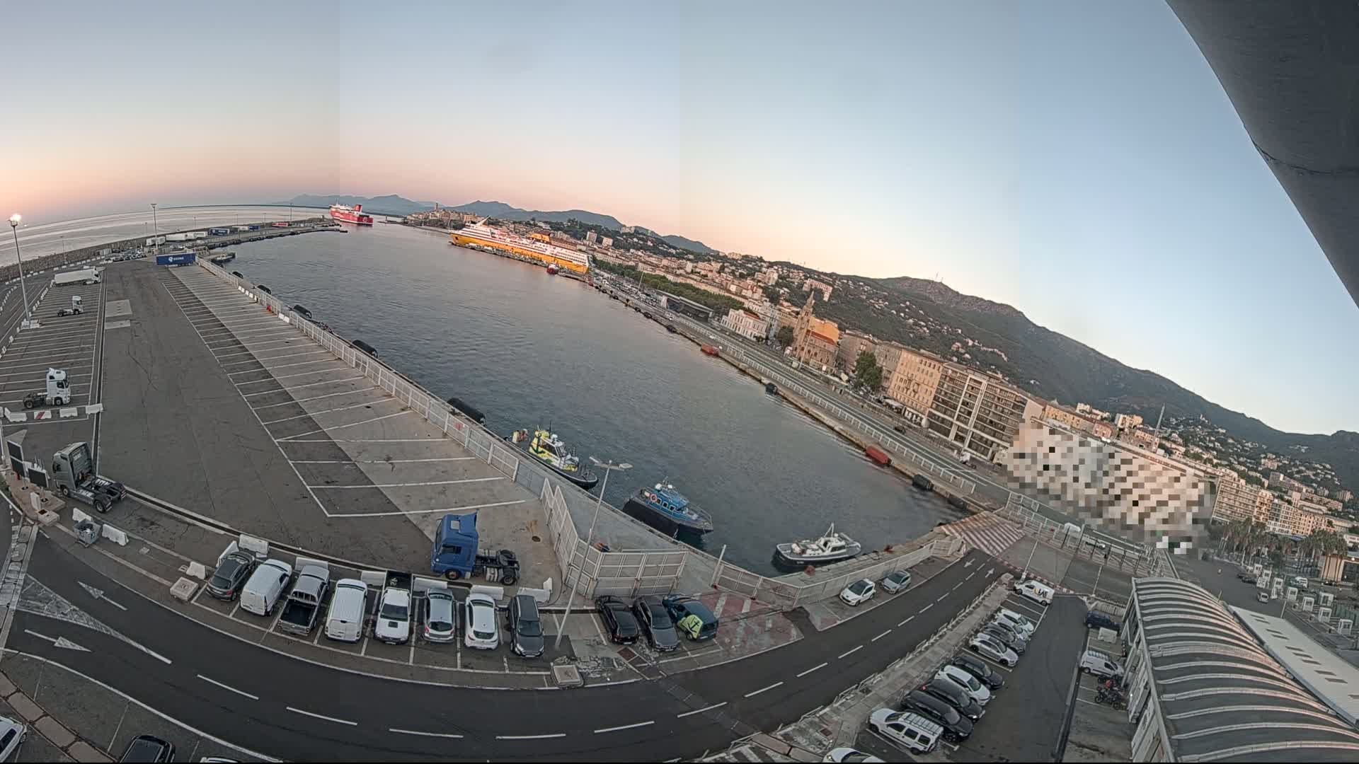 Port de Bastia Port & City Live Cam - Bastia, Haute-Corse, Corse, France