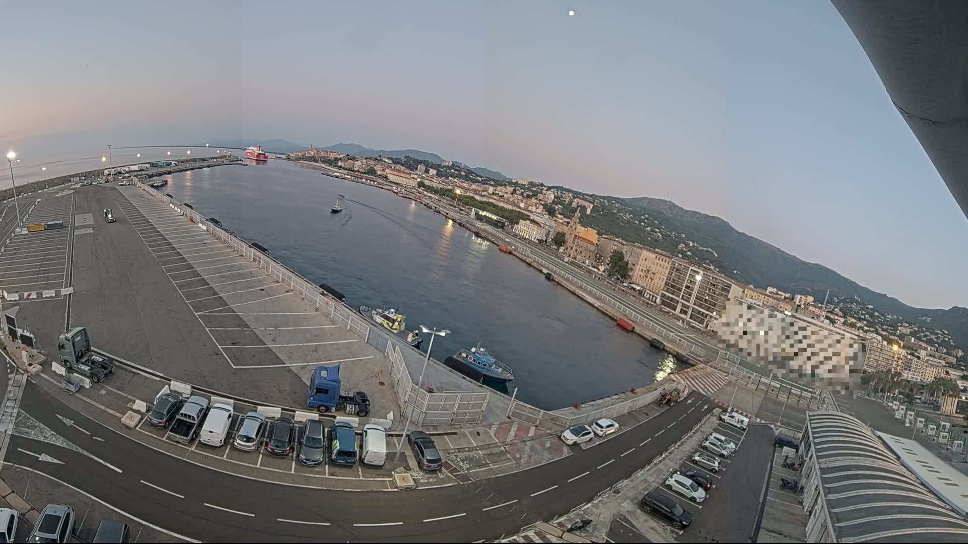 Port de Bastia Port & City Live Cam - Bastia, Haute-Corse, Corse, France