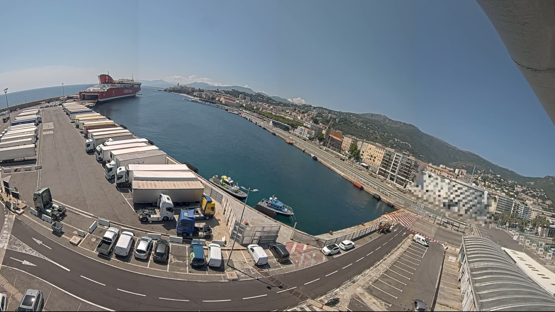 Port de Bastia Port & City Live Cam - Bastia, Haute-Corse, Corse, France