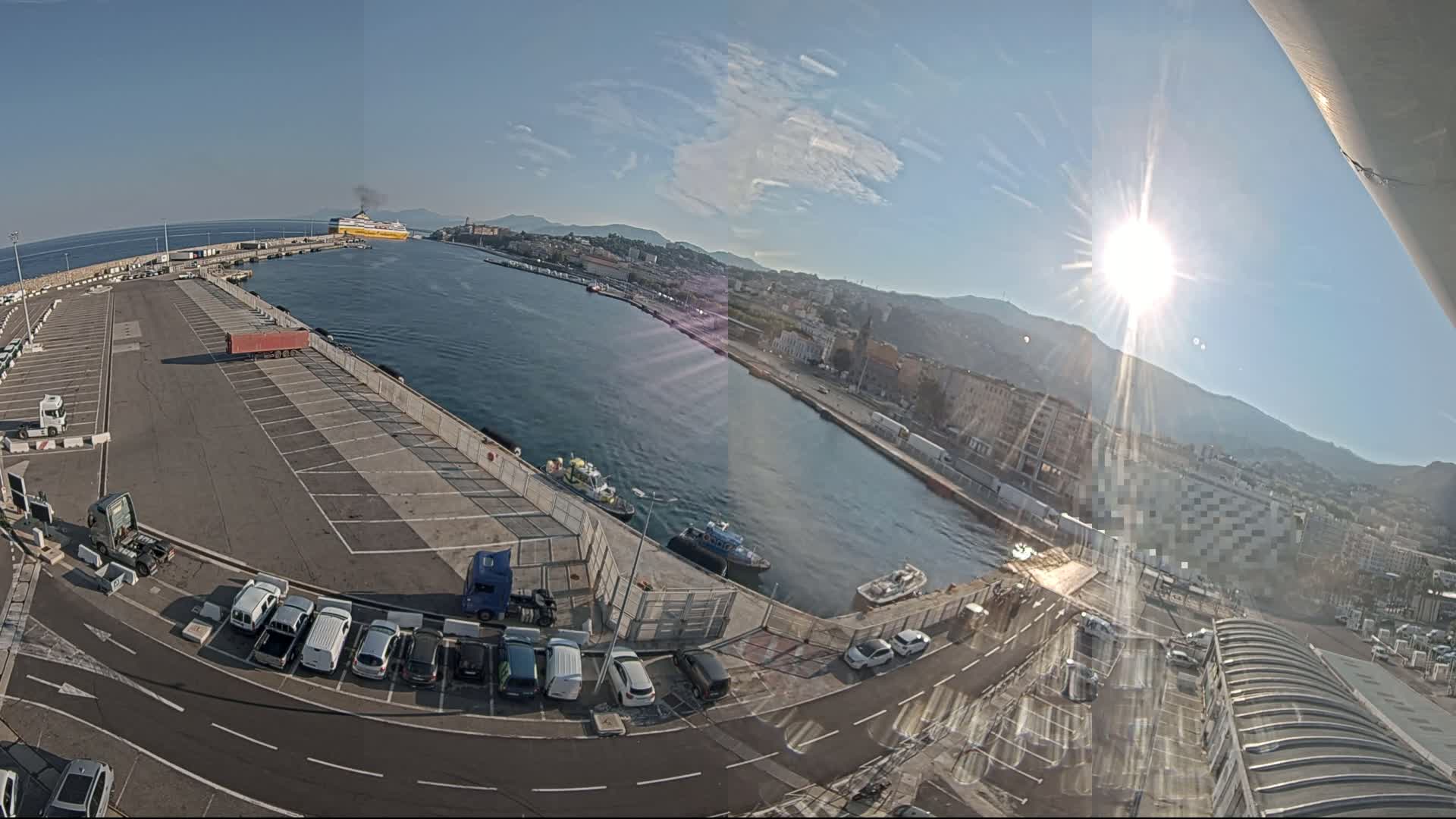 Port de Bastia Port & City Live Cam - Bastia, Haute-Corse, Corse, France