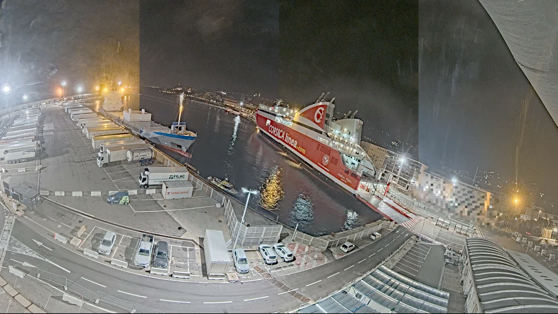 Port de Bastia Port & City Live Cam - Bastia, Haute-Corse, Corse, France