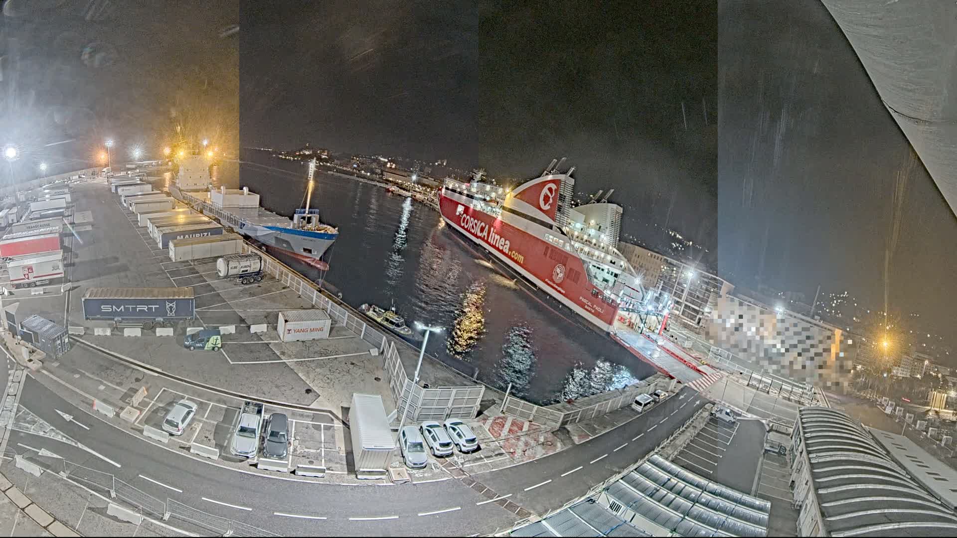 Port de Bastia Port & City Live Cam - Bastia, Haute-Corse, Corse, France