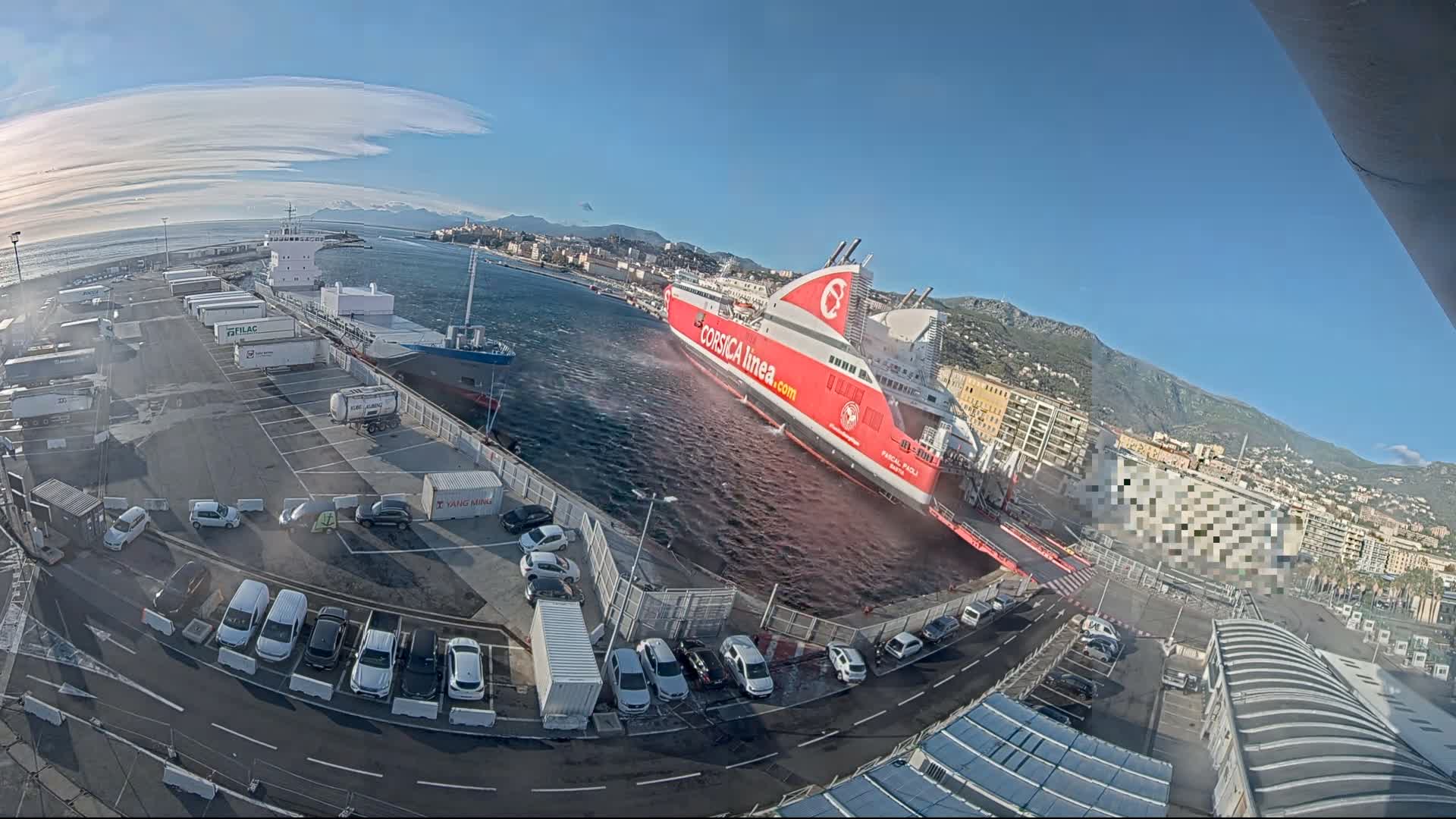Port de Bastia Port & City Live Cam - Bastia, Haute-Corse, Corse, France