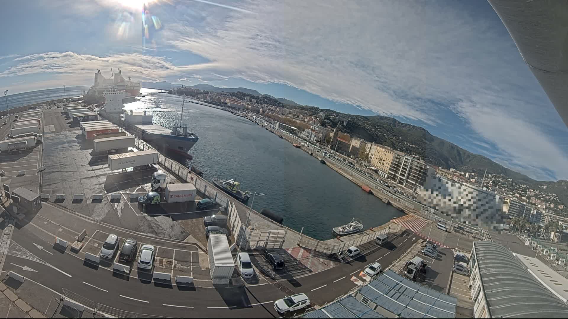 Port de Bastia Port & City Live Cam - Bastia, Haute-Corse, Corse, France