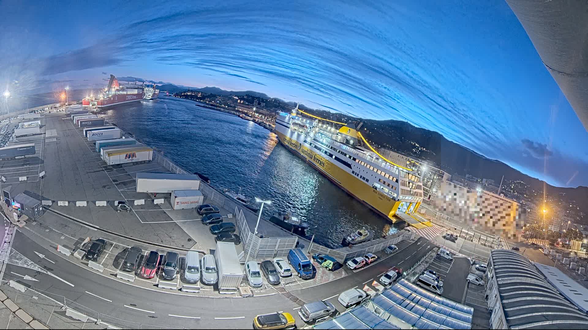 Port de Bastia Port & City Live Cam - Bastia, Haute-Corse, Corse, France