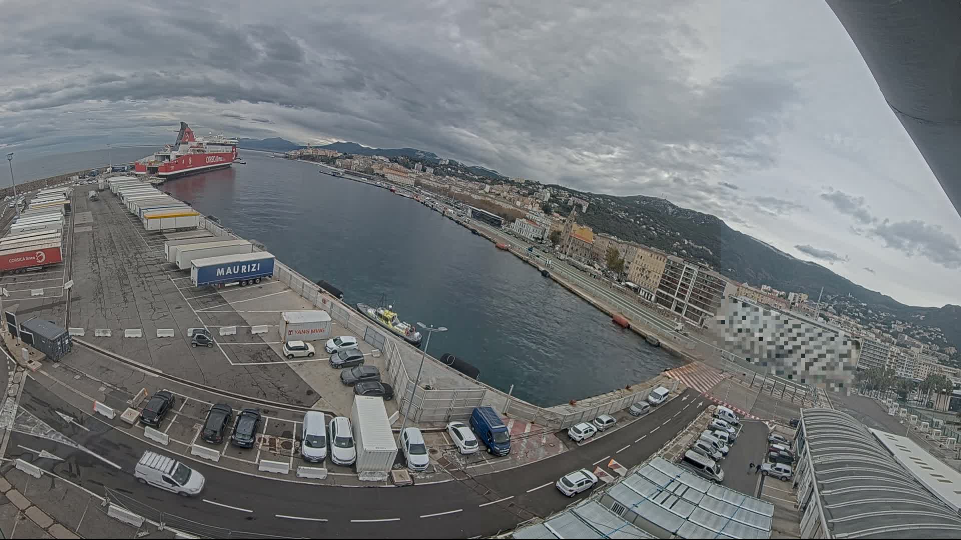 Port de Bastia Port & City Live Cam - Bastia, Haute-Corse, Corse, France