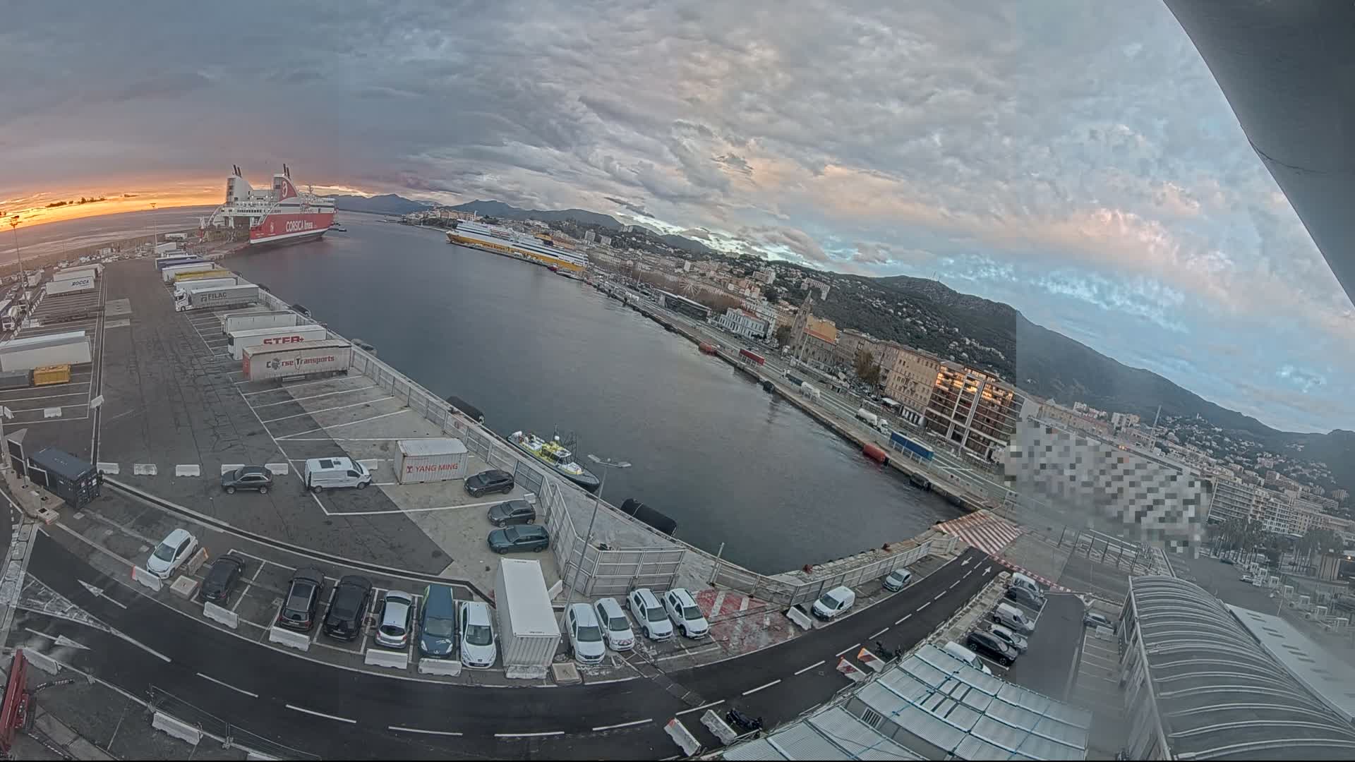 Port de Bastia Port & City Live Cam - Bastia, Haute-Corse, Corse, France