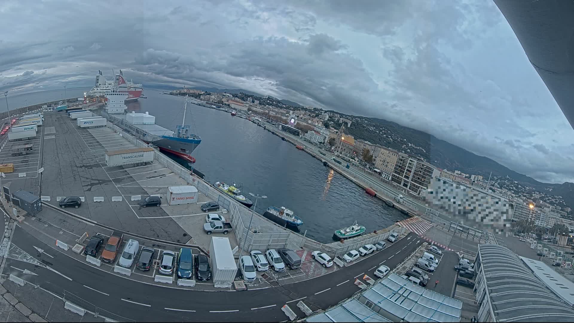 Port de Bastia Port & City Live Cam - Bastia, Haute-Corse, Corse, France
