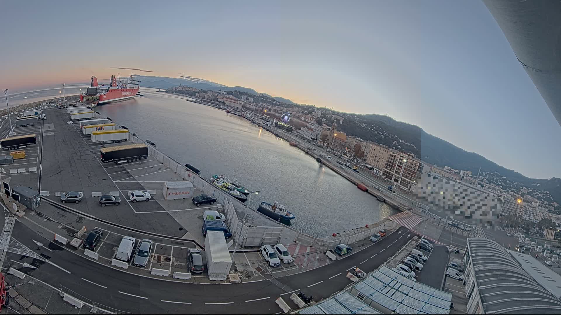 Port de Bastia Port & City Live Cam - Bastia, Haute-Corse, Corse, France