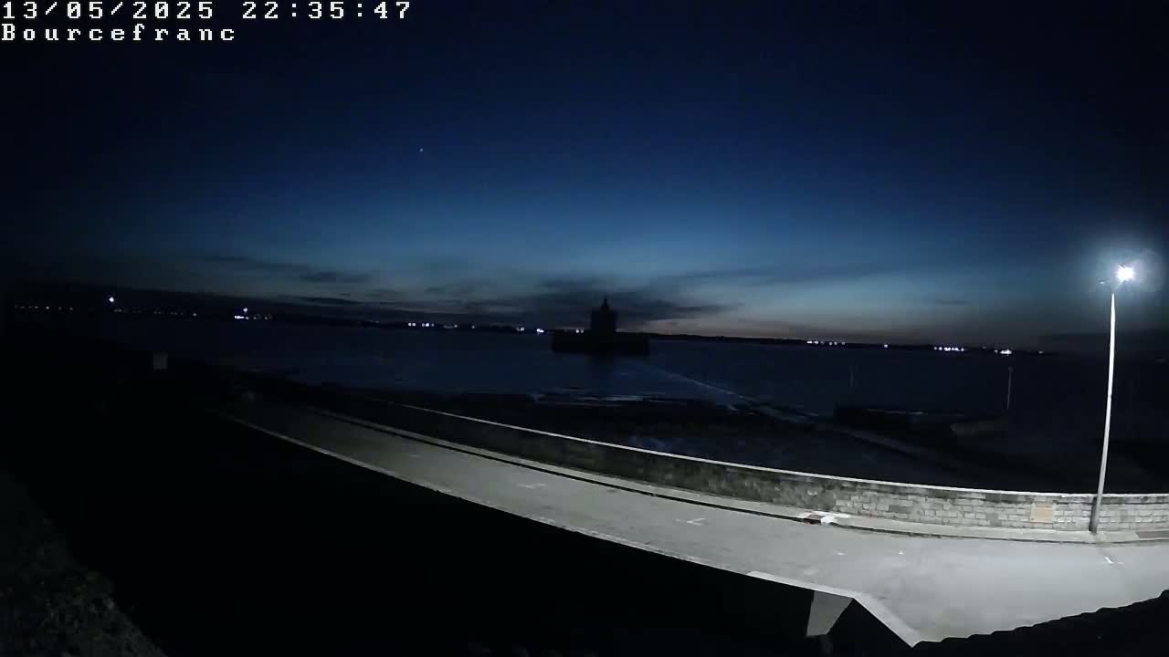 Bourcefranc-Le-Chaups Port & Fort Louvois Fortress Live Cam - Rochefort, Charente-Maritime, Nouvelle-Aquitaine, France