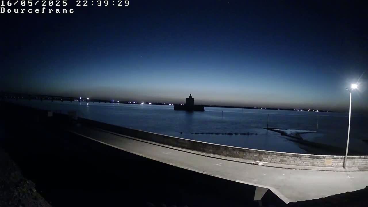 Bourcefranc-Le-Chaups Port & Fort Louvois Fortress Live Cam - Rochefort, Charente-Maritime, Nouvelle-Aquitaine, France