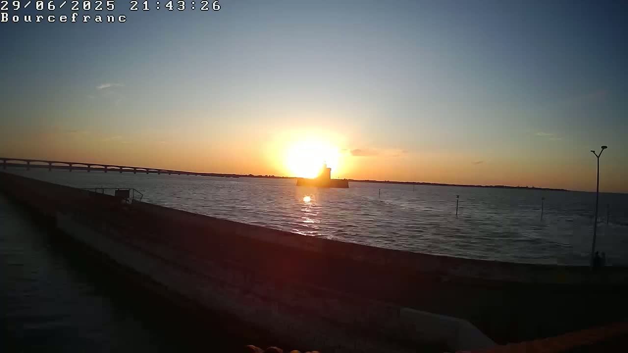 Bourcefranc-Le-Chaups Port & Fort Louvois Fortress Live Cam - Rochefort, Charente-Maritime, Nouvelle-Aquitaine, France