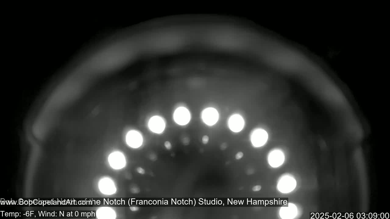 Franconia Sky Meteorology Live Cam - Littleton, New Hampshire, USA