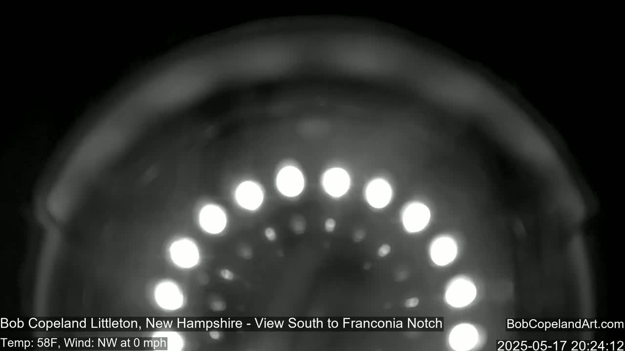 Franconia Sky Meteorology Live Cam - Littleton, New Hampshire, USA
