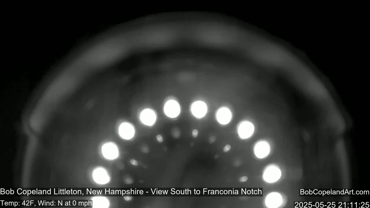 Franconia Sky Meteorology Live Cam - Littleton, New Hampshire, USA