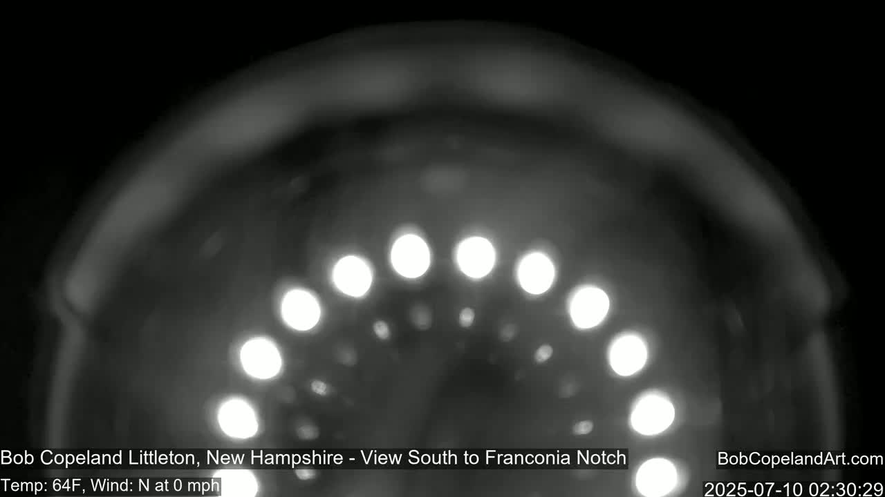 Franconia Sky Meteorology Live Cam - Littleton, New Hampshire, USA