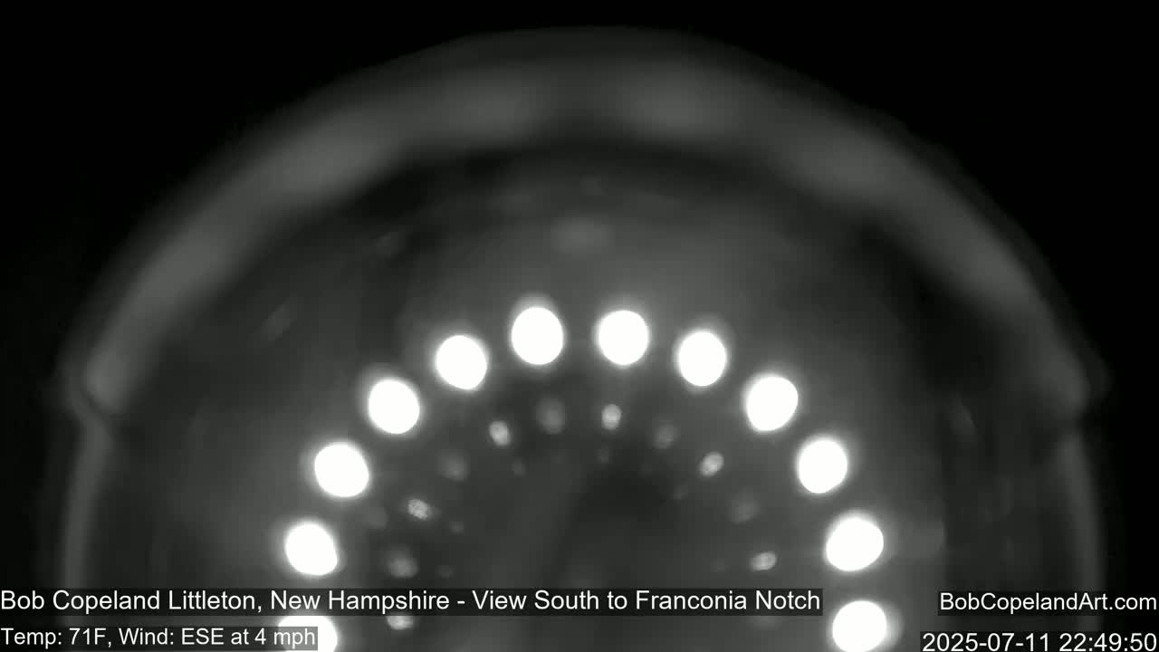 Franconia Sky Meteorology Live Cam - Littleton, New Hampshire, USA