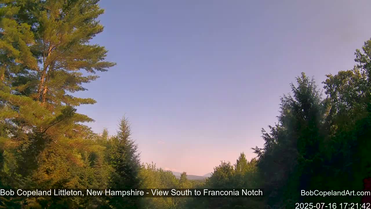 Franconia Sky Meteorology Live Cam - Littleton, New Hampshire, USA