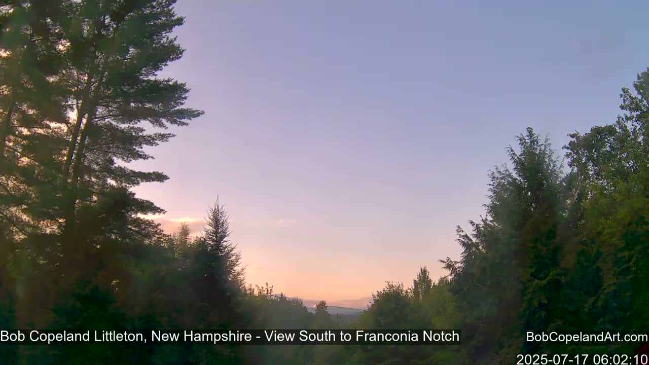 Franconia Sky Meteorology Live Cam - Littleton, New Hampshire, USA