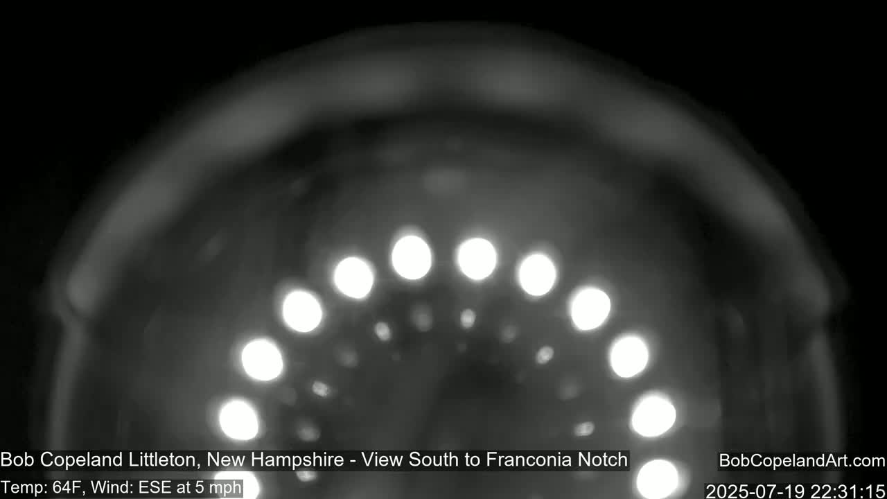 Franconia Sky Meteorology Live Cam - Littleton, New Hampshire, USA