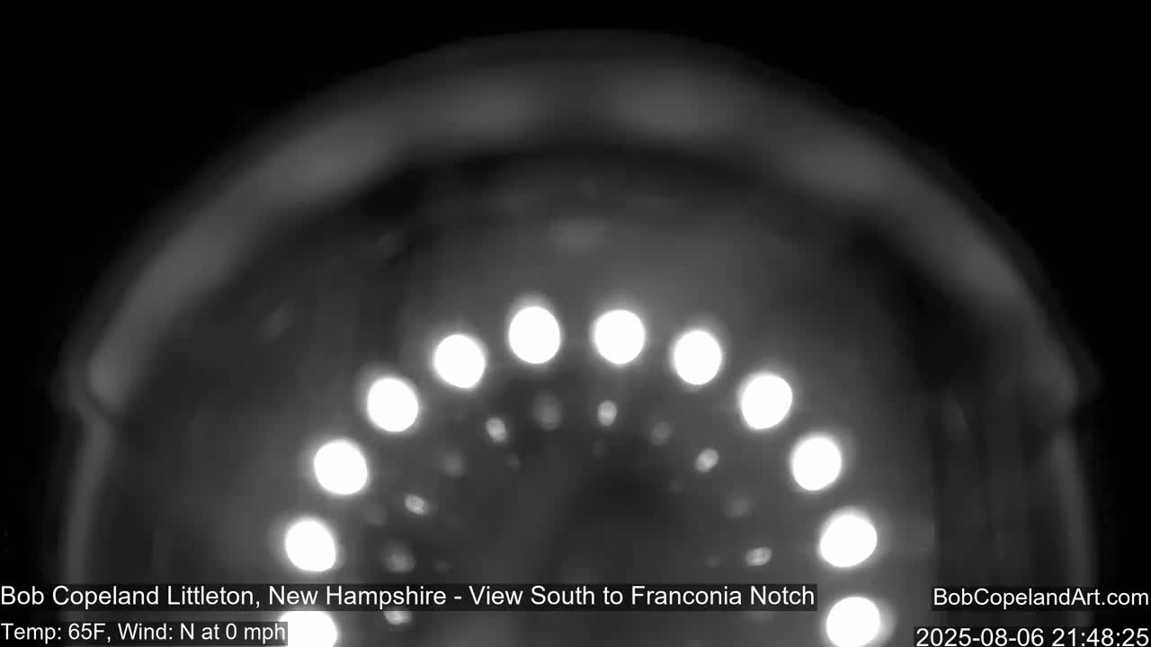 Franconia Sky Meteorology Live Cam - Littleton, New Hampshire, USA