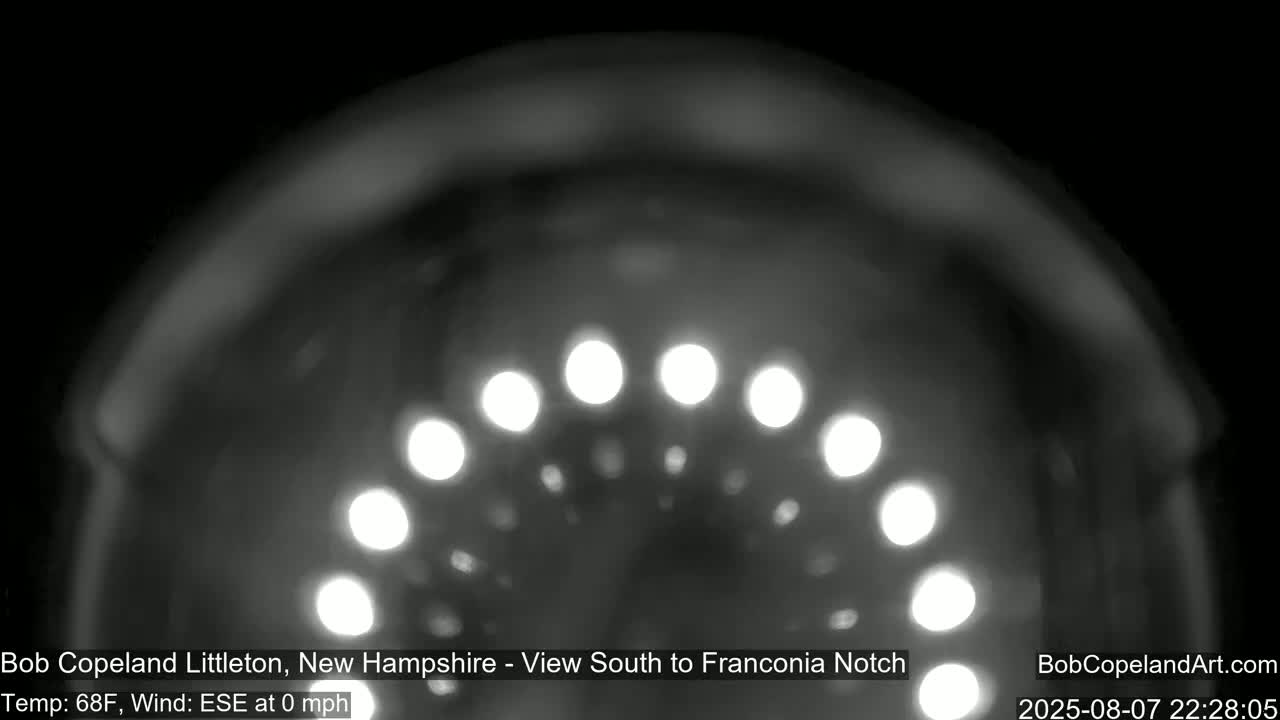 Franconia Sky Meteorology Live Cam - Littleton, New Hampshire, USA