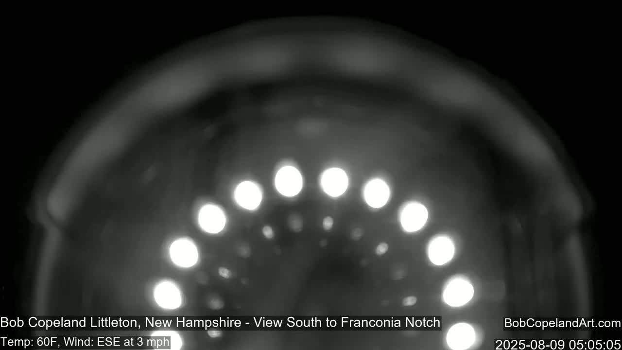 Franconia Sky Meteorology Live Cam - Littleton, New Hampshire, USA