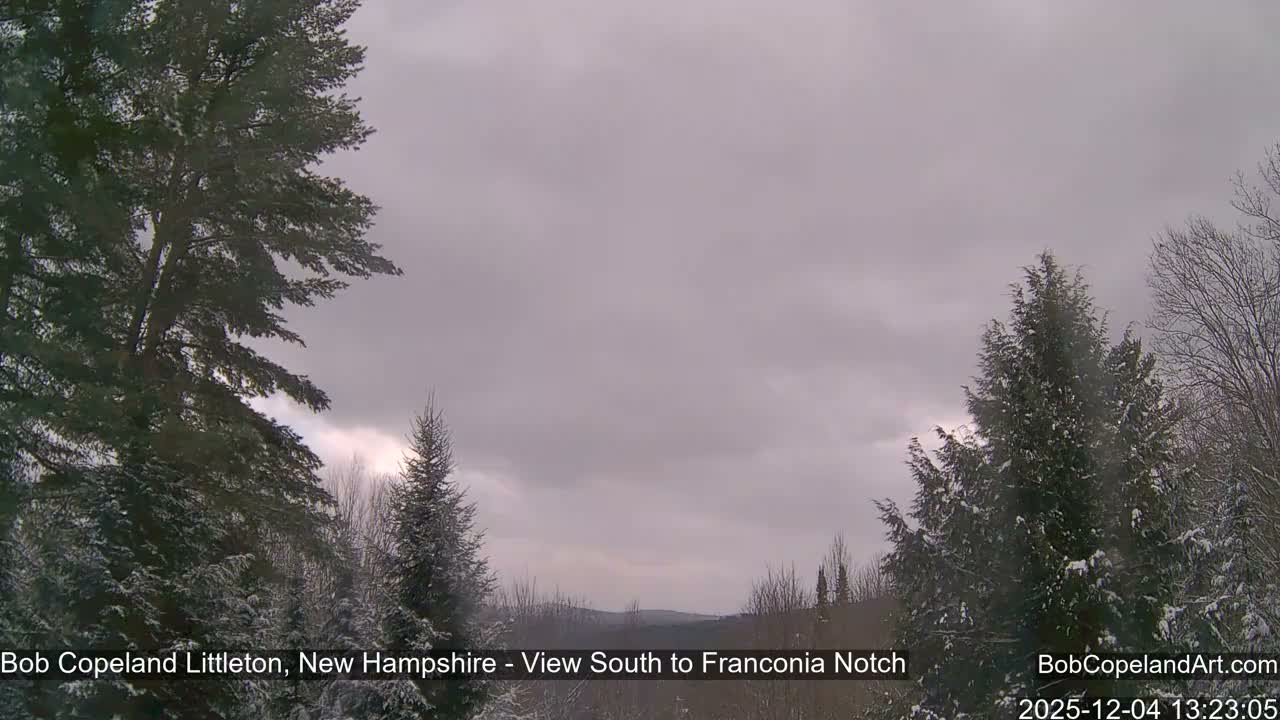 Franconia Sky Meteorology Live Cam - Littleton, New Hampshire, USA