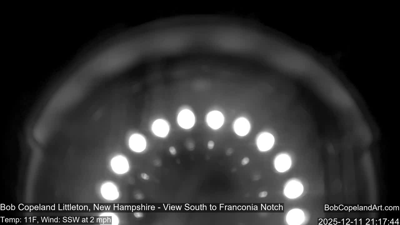 Franconia Sky Meteorology Live Cam - Littleton, New Hampshire, USA