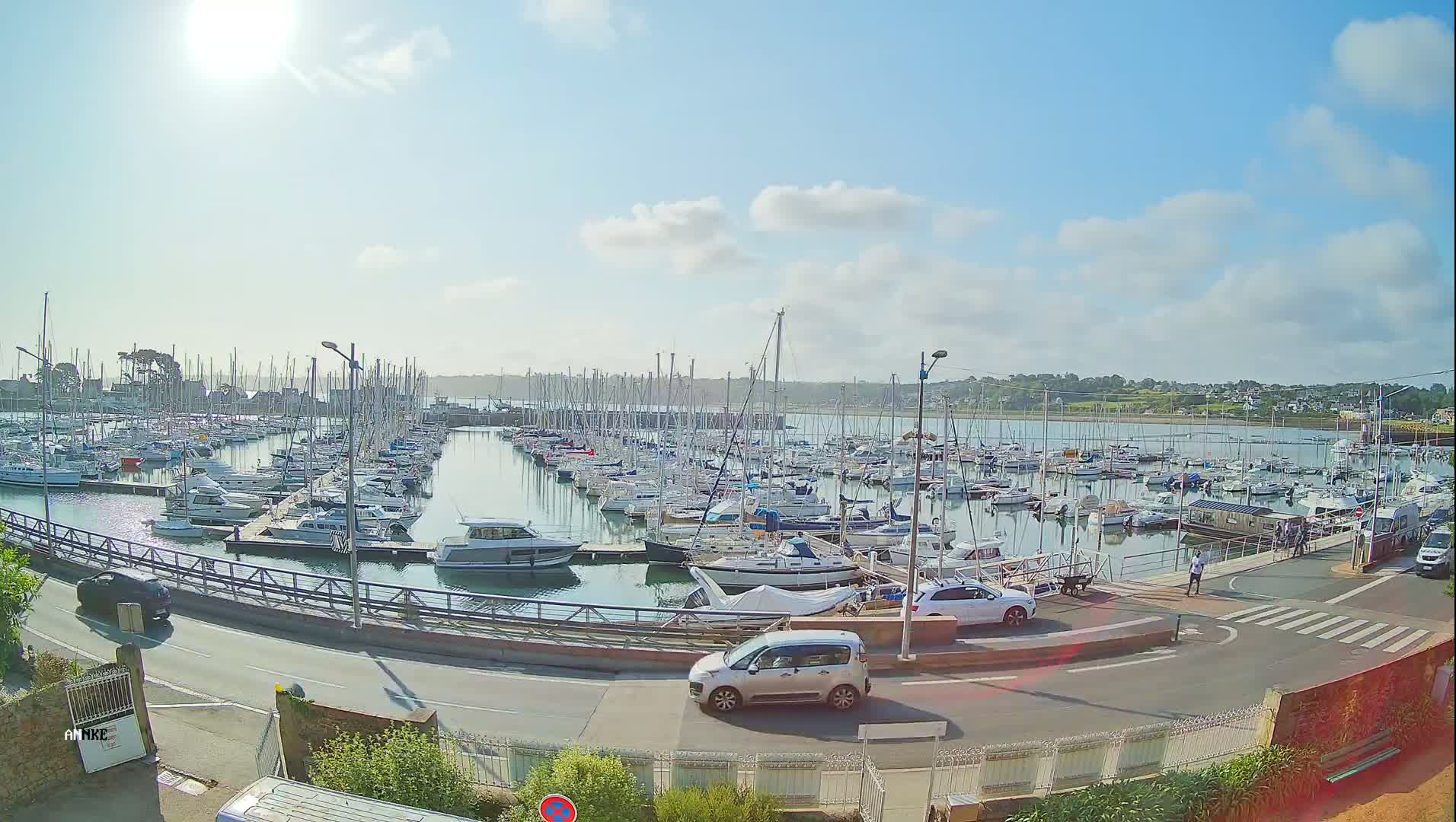 Perros-Guirec, Port de Perros Marine Live Cam - Lannion, Cotes-d'Armor, Bretagne, France