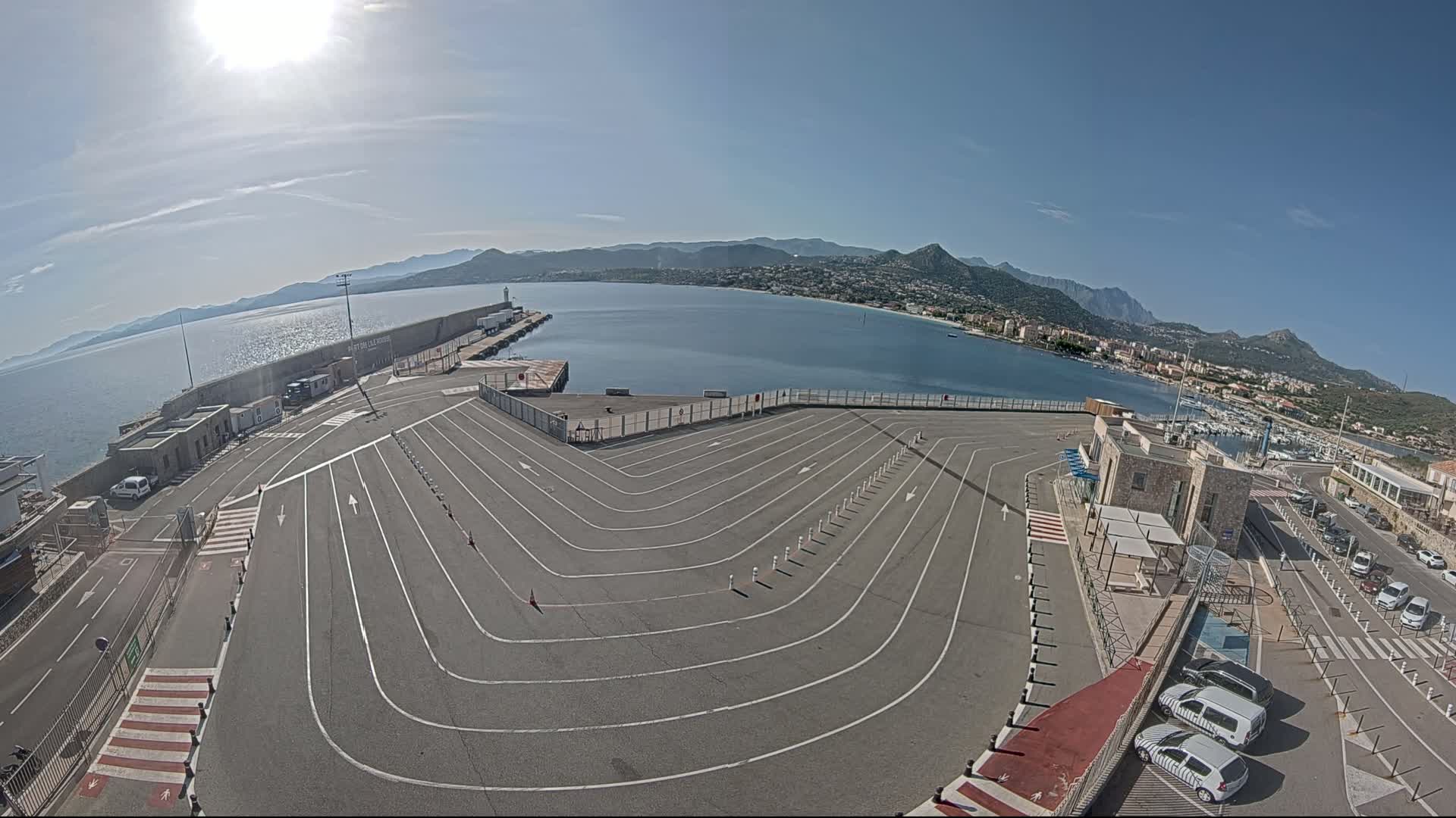 Port de l'Ile Rousse Port Live Cam - Calvi, Haute-Corse, Corse, France