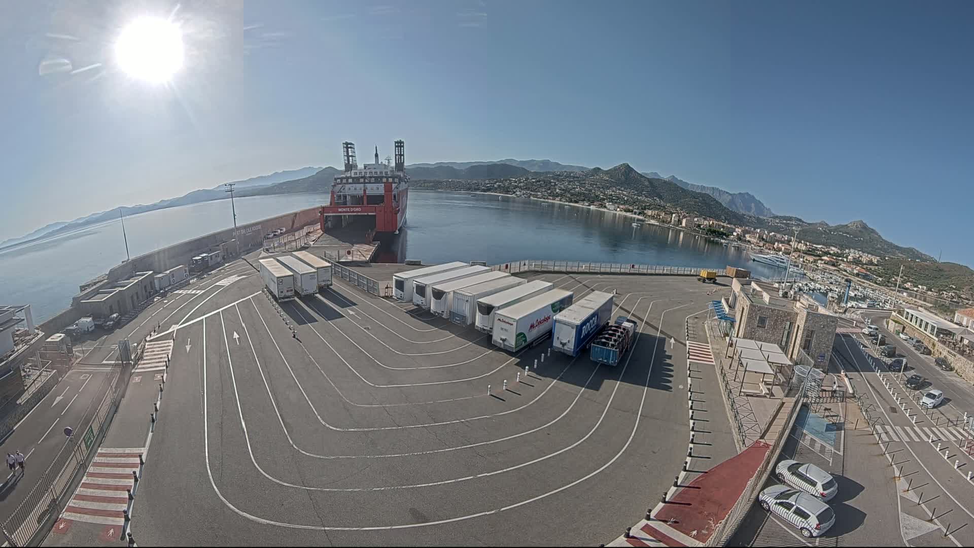 Port de l'Ile Rousse Port Live Cam - Calvi, Haute-Corse, Corse, France