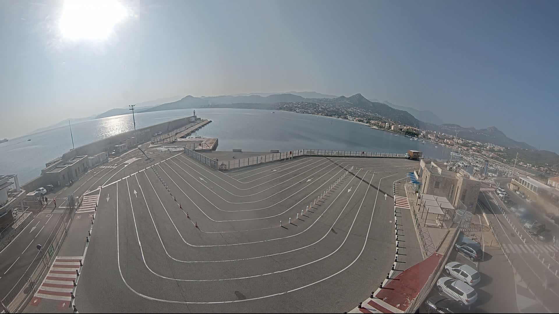 Port de l'Ile Rousse Port Live Cam - Calvi, Haute-Corse, Corse, France