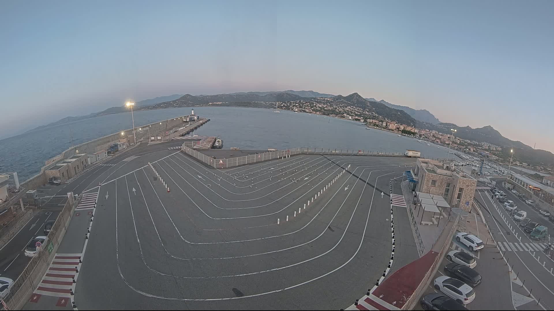 Port de l'Ile Rousse Port Live Cam - Calvi, Haute-Corse, Corse, France
