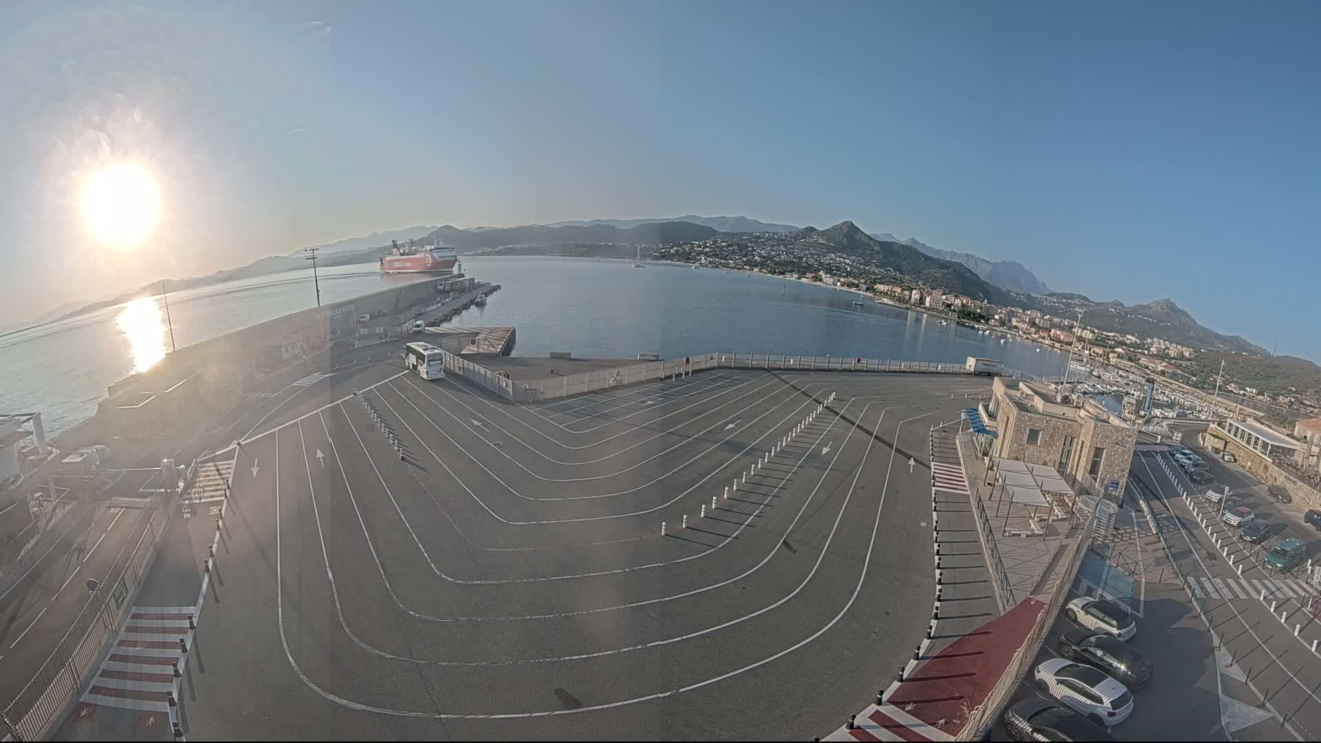 Port de l'Ile Rousse Port Live Cam - Calvi, Haute-Corse, Corse, France