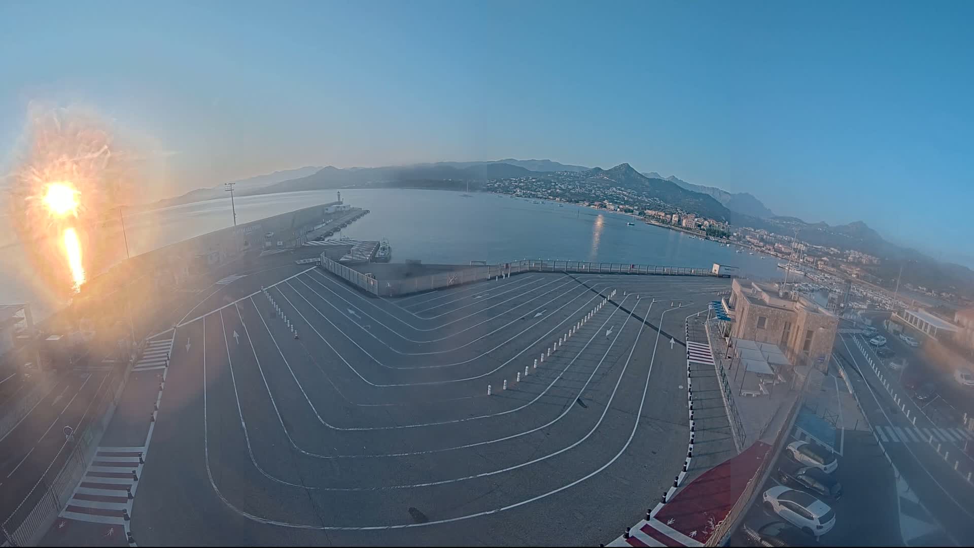 Port de l'Ile Rousse Port Live Cam - Calvi, Haute-Corse, Corse, France