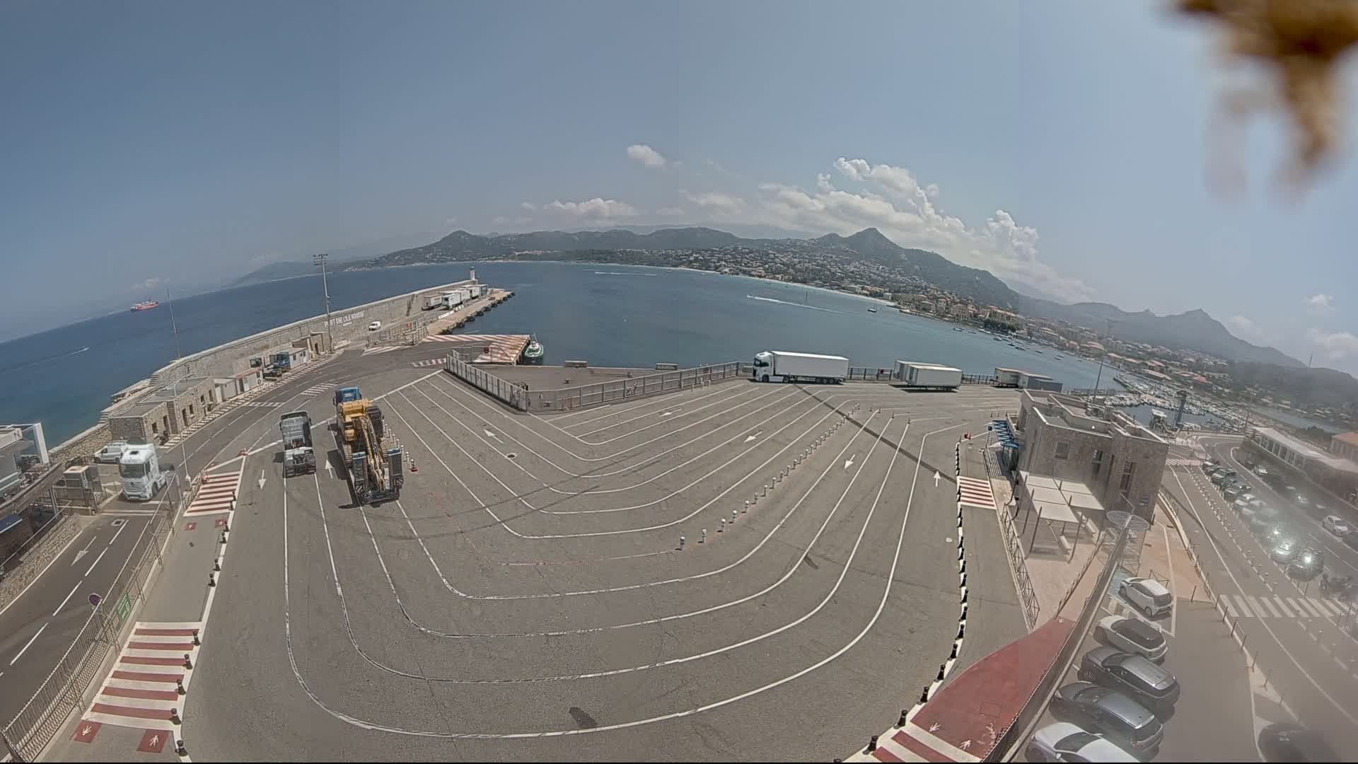 Port de l'Ile Rousse Port Live Cam - Calvi, Haute-Corse, Corse, France