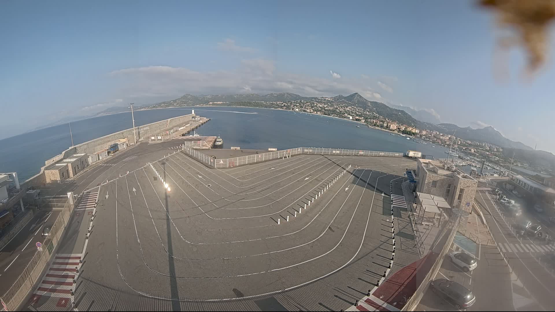 Port de l'Ile Rousse Port Live Cam - Calvi, Haute-Corse, Corse, France