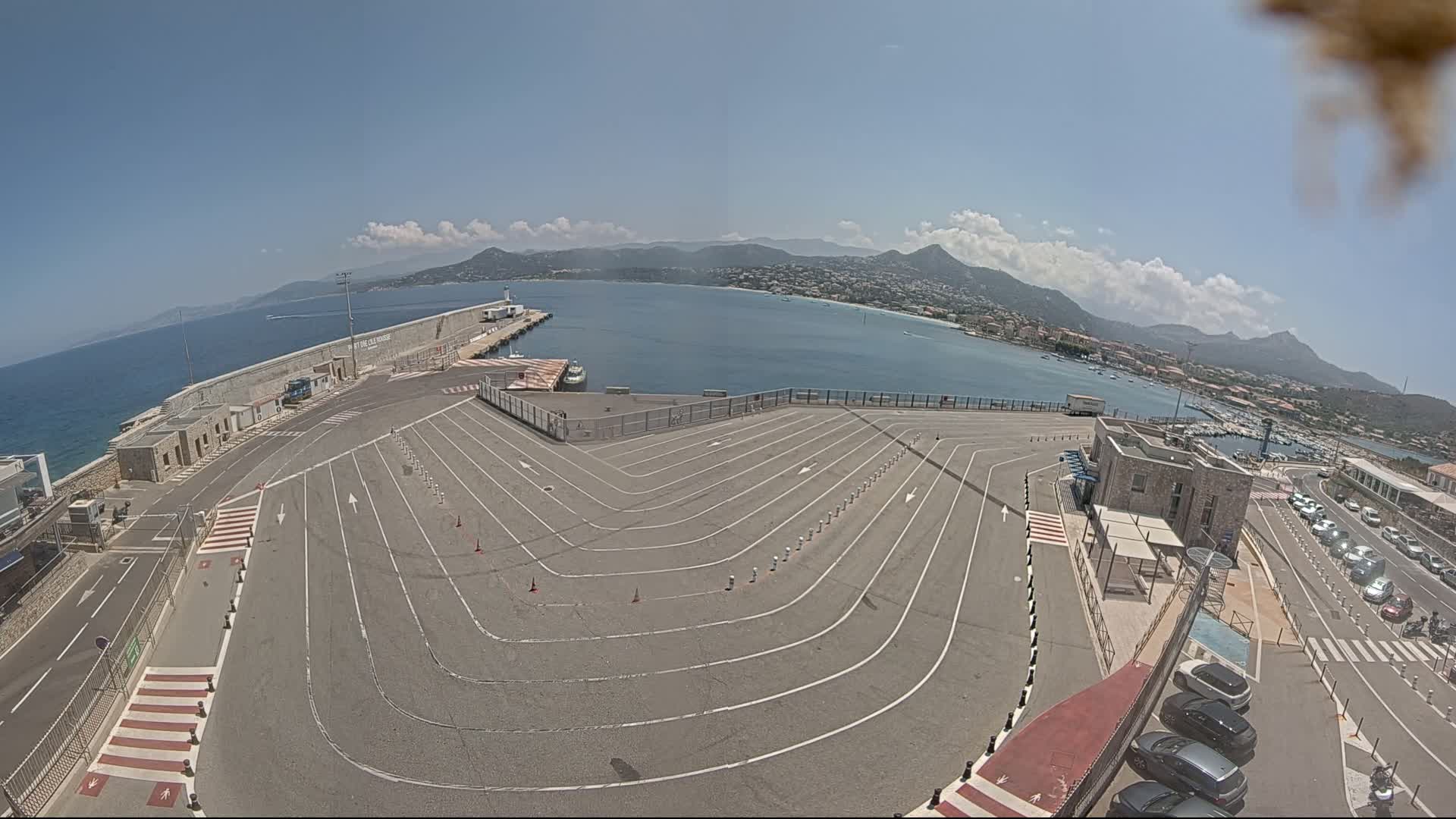 Port de l'Ile Rousse Port Live Cam - Calvi, Haute-Corse, Corse, France