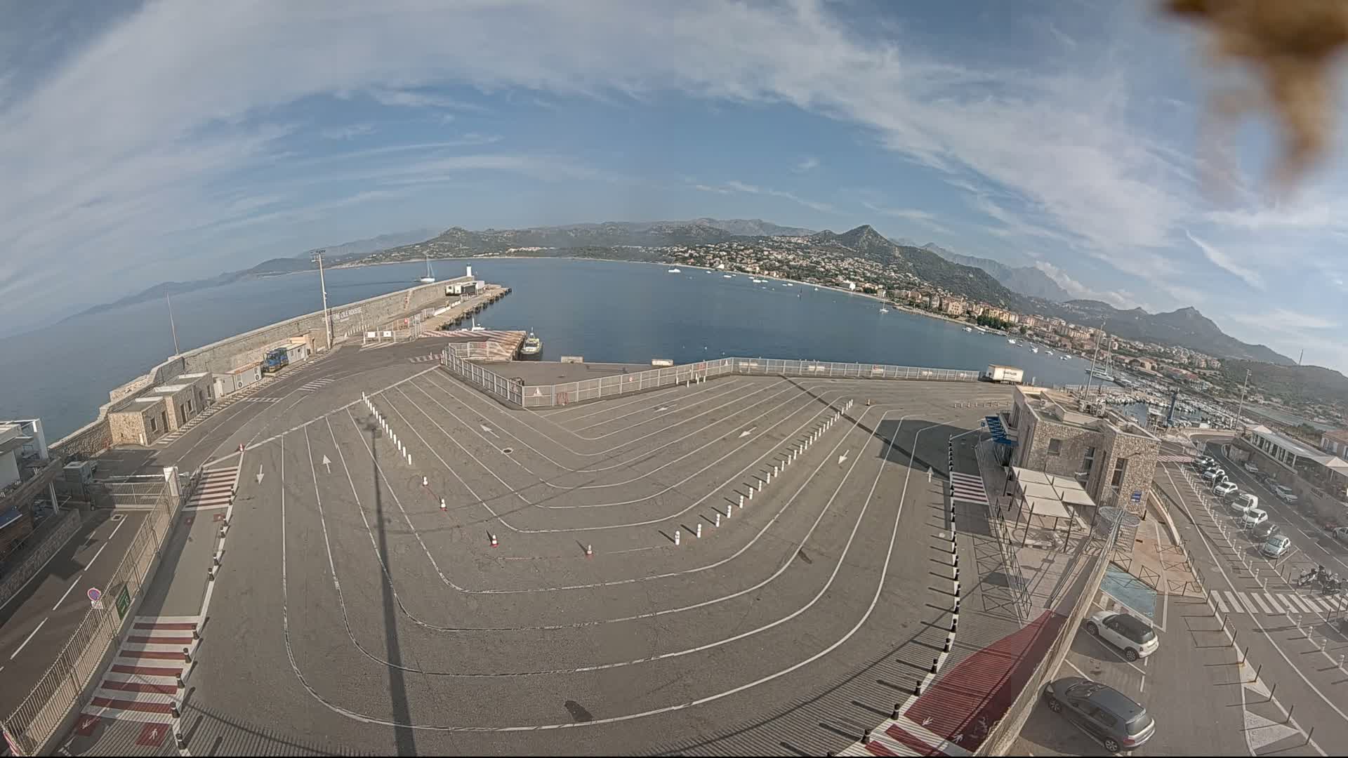 Port de l'Ile Rousse Port Live Cam - Calvi, Haute-Corse, Corse, France