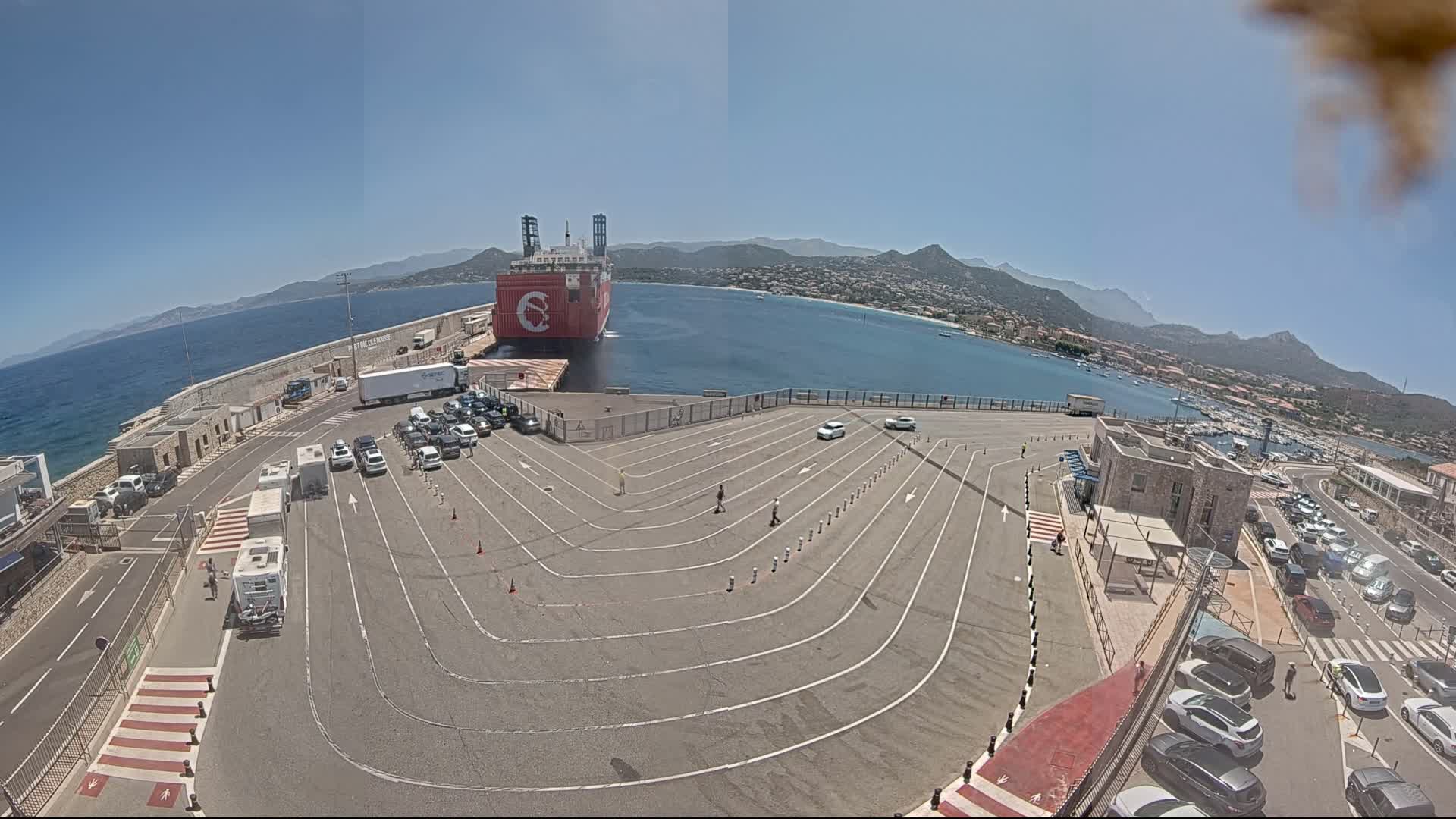 Port de l'Ile Rousse Port Live Cam - Calvi, Haute-Corse, Corse, France