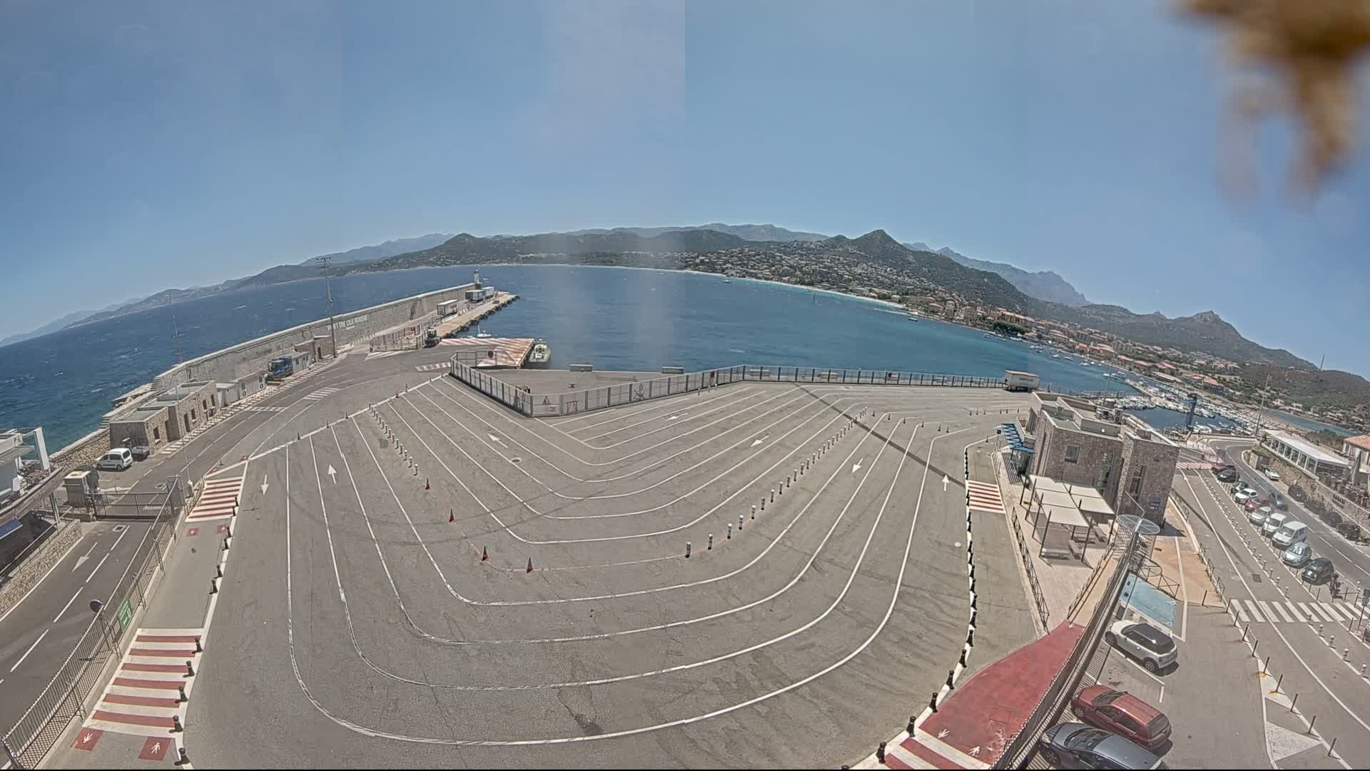 Port de l'Ile Rousse Port Live Cam - Calvi, Haute-Corse, Corse, France