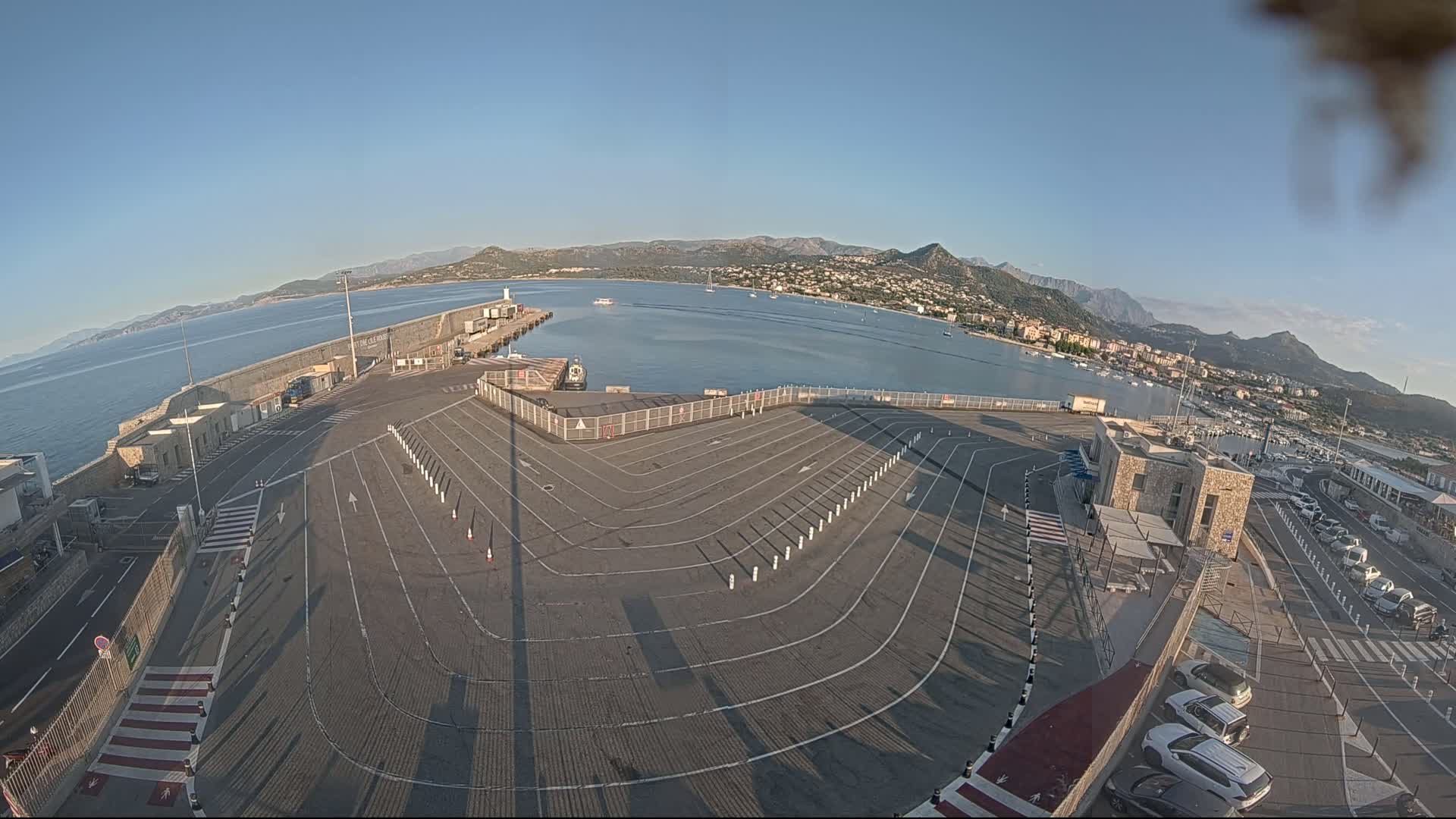 Port de l'Ile Rousse Port Live Cam - Calvi, Haute-Corse, Corse, France