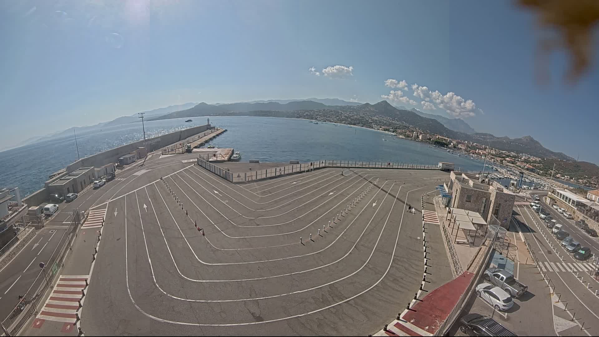 Port de l'Ile Rousse Port Live Cam - Calvi, Haute-Corse, Corse, France