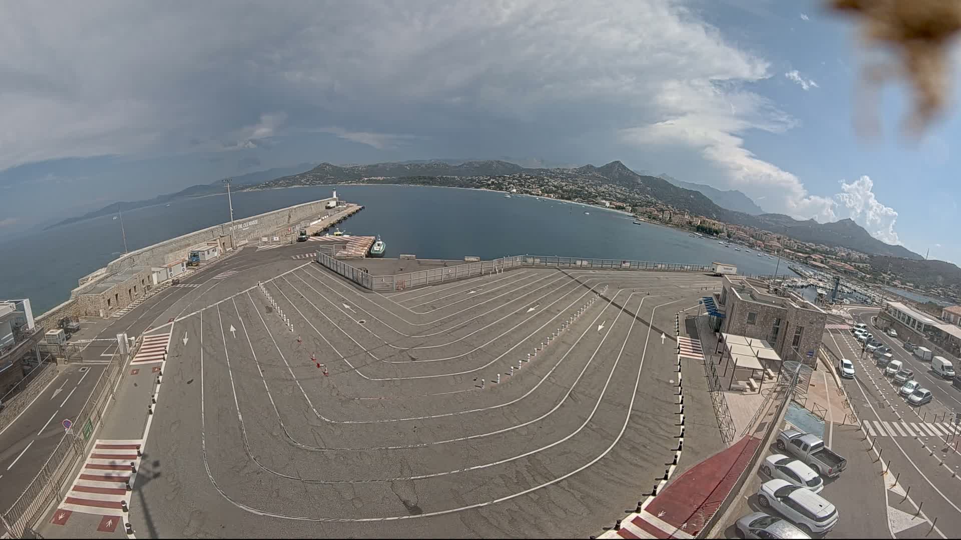 Port de l'Ile Rousse Port Live Cam - Calvi, Haute-Corse, Corse, France