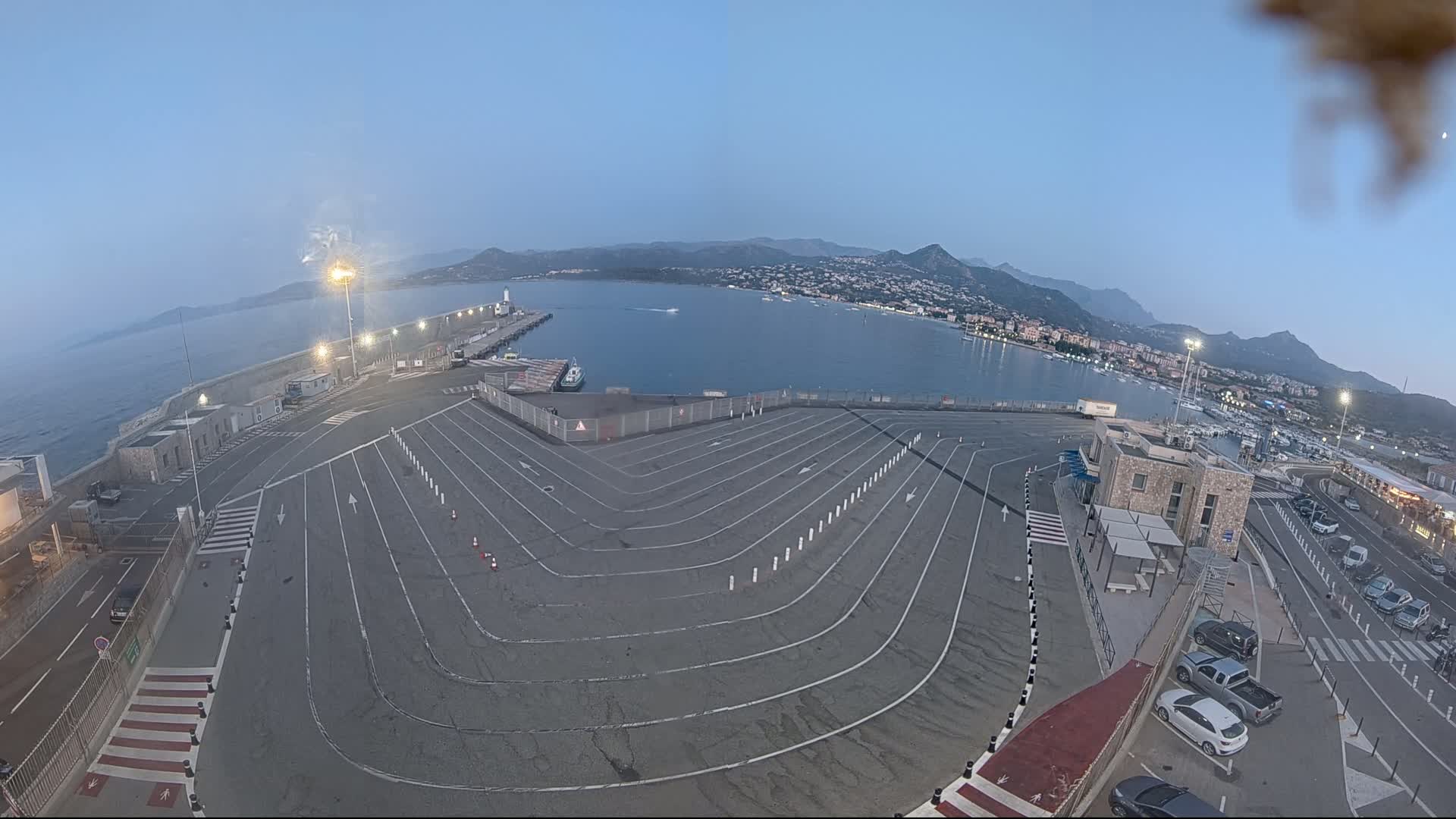 Port de l'Ile Rousse Port Live Cam - Calvi, Haute-Corse, Corse, France