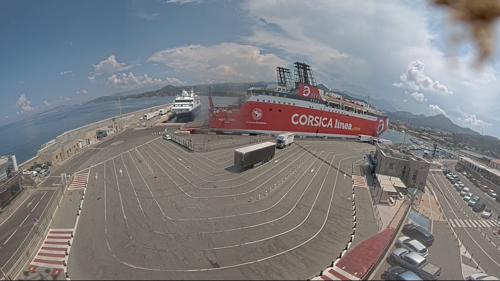 Port de l'Ile Rousse Port Live Cam - Calvi, Haute-Corse, Corse, France