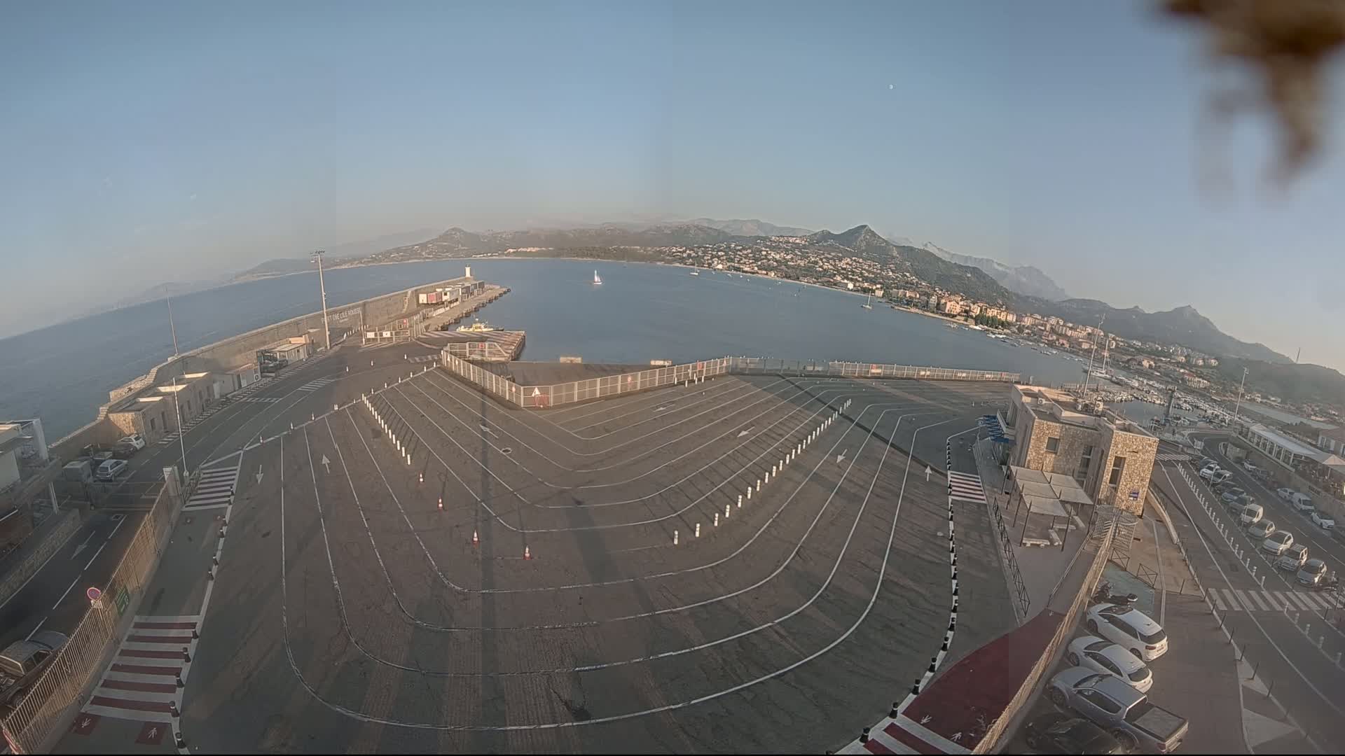 Port de l'Ile Rousse Port Live Cam - Calvi, Haute-Corse, Corse, France