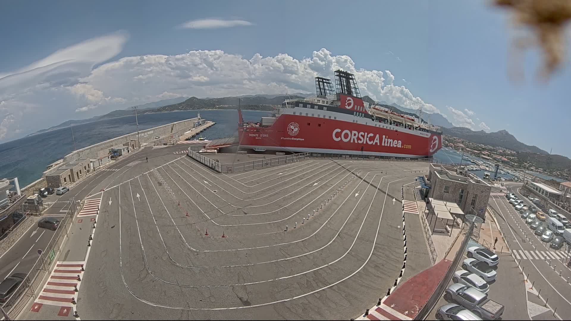 Port de l'Ile Rousse Port Live Cam - Calvi, Haute-Corse, Corse, France